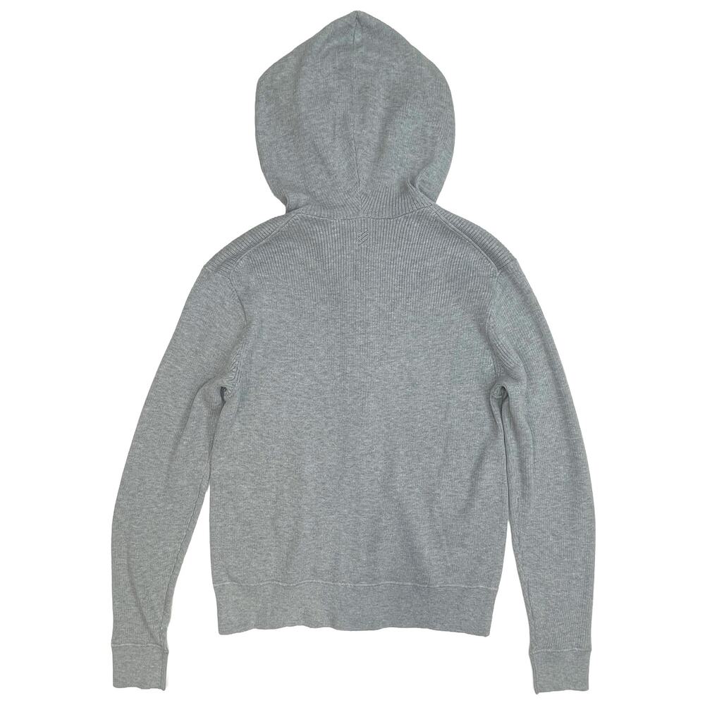 Rhone Daybreak Sweater Knit Hoodie Sz XS New $129 Light Gray Heather Relaxed Fit - Picture 7 of 13